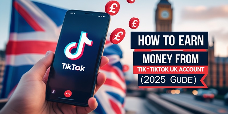 How to Earn Money from a TikTok UK Account