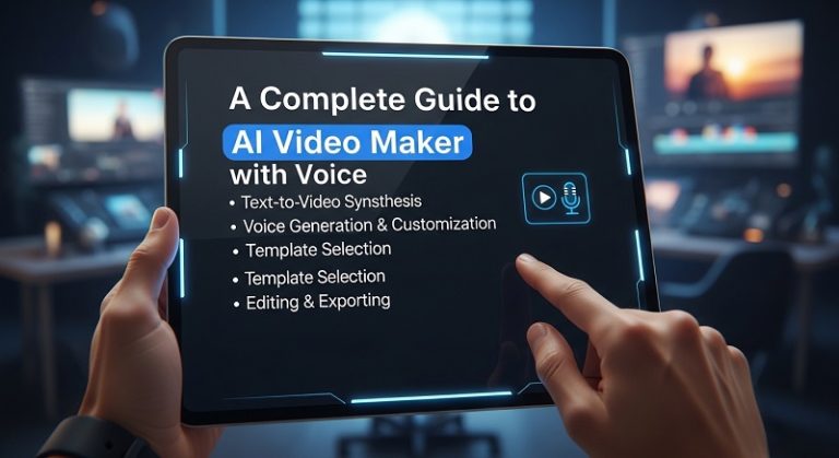 A Complete Guide to AI Video Maker with Voice